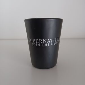 Supernatural Join The Hunt Convention Paranormal Television Show Shot Glass